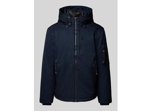 4068127236647 - Gepolsterte Jacke mit abnehmbarer Kapuze in Jeansoptik