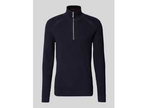 4068127316882 - Regular Fit Strick Troyer Strukturierter Strick Troyer