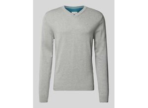 4068127327017 - Regular Fit Strickpullover mit V-Ausschnitt