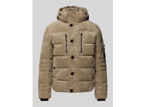 4068127366290 - Regular Fit Pufferjacke mit abnehmbarer Kapuze