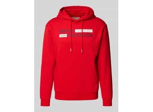 4068127466082 - Regular Fit Hoodie mit Baumwolle und Label-Print