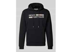 4068127466204 - Regular Fit Hoodie mit Baumwolle und Label-Print