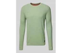 4068127723840 - Regular Fit Strickpullover aus reiner Baumwolle