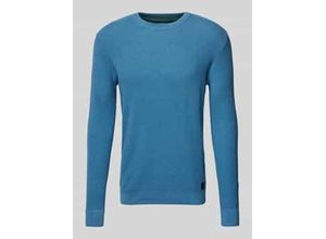 4068127725684 - Regular Fit Strickpullover aus reiner Baumwolle