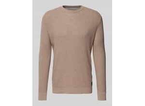 4068127726001 - Regular Fit Strickpullover aus reiner Baumwolle