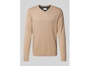 4068127727992 - Regular Fit Strickpullover aus reiner Baumwolle