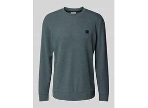 4068127737717 - Regular Fit Sweatshirt aus Baumwoll-Mix in Melange