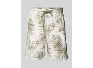 4068128176850 - Relaxed Fit Bermudas aus Leinen-Baumwoll-Mix