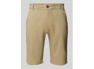 4068128178557 - Slim Fit Chinoshorts aus Baumwoll-Mix
