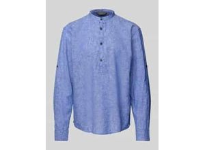 4068128215276 - Relaxed Fit Leinenhemd im Tunika-Style