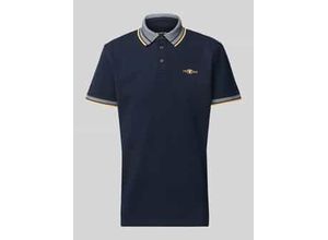 4068128254138 - Regular Fit Poloshirt mit Kontraststreifen