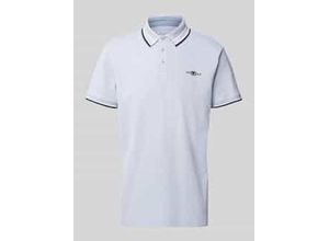 4068128254206 - Regular Fit Poloshirt mit Kontraststreifen