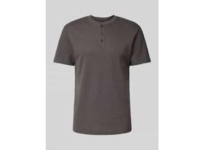 4068128615861 - Regular Fit T-Shirt in Waffelstruktur