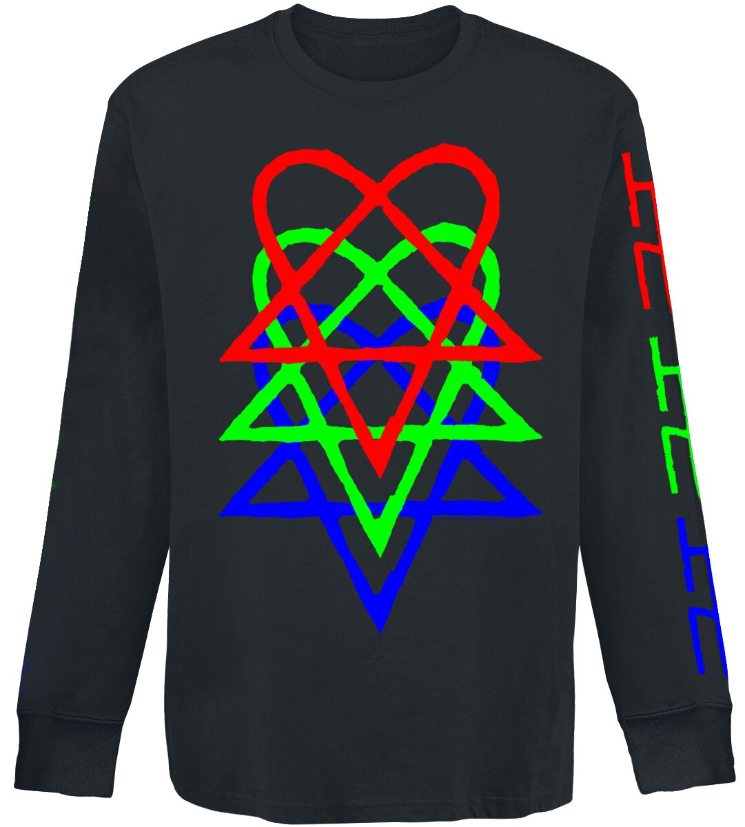 4068143002080 - Chromatic Corpus Sweatshirt schwarz in L