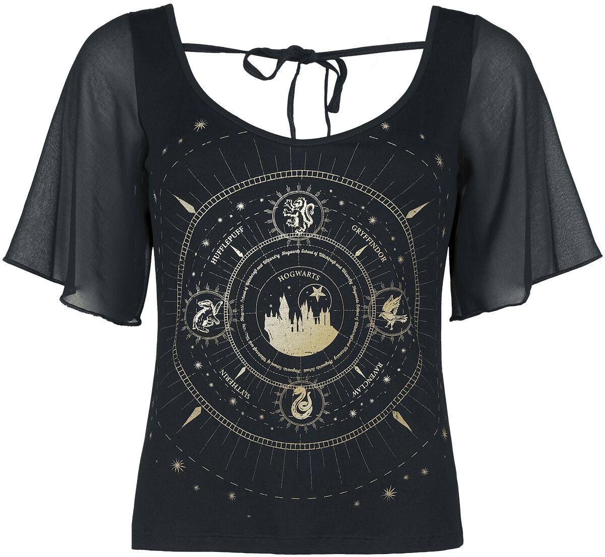 4068143002523 - Hogwarts T-Shirt schwarz in S