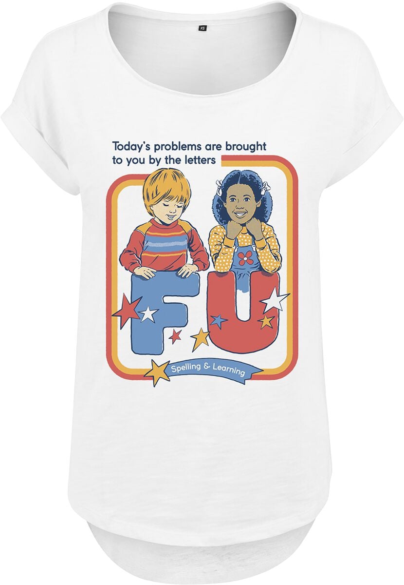 4068143006064 - Spelling & Learning T-Shirt weiß in M