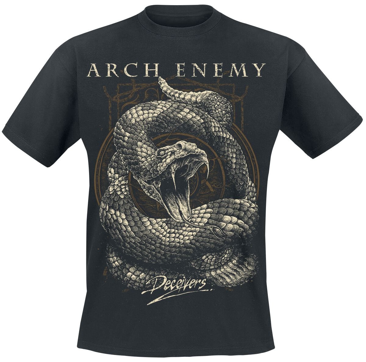 4068143008587 - Deceiver Snake T-Shirt schwarz in S