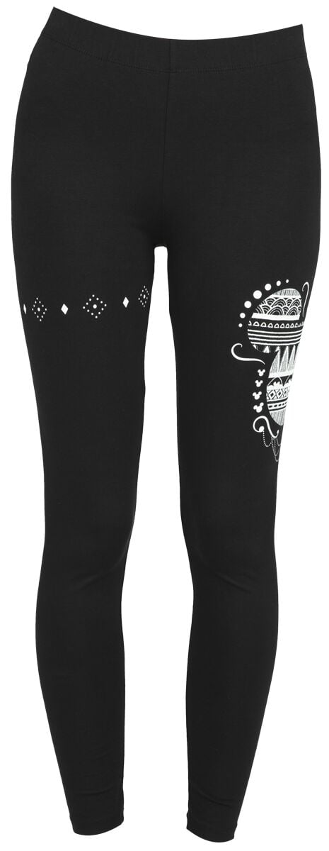 4068143009478 - Boho Mickey Leggings schwarz in S