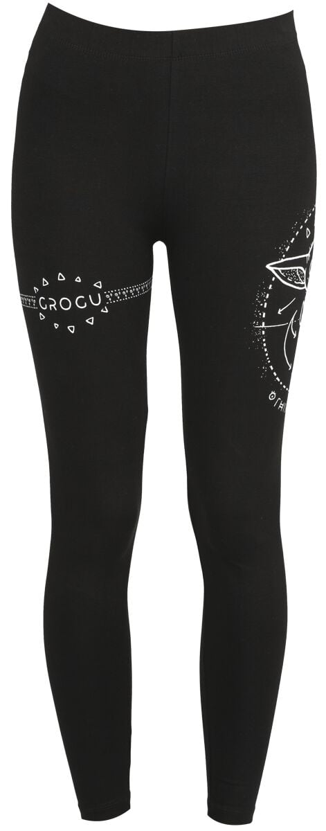 4068143009522 - The Mandalorian - Grogu Leggings schwarz in S