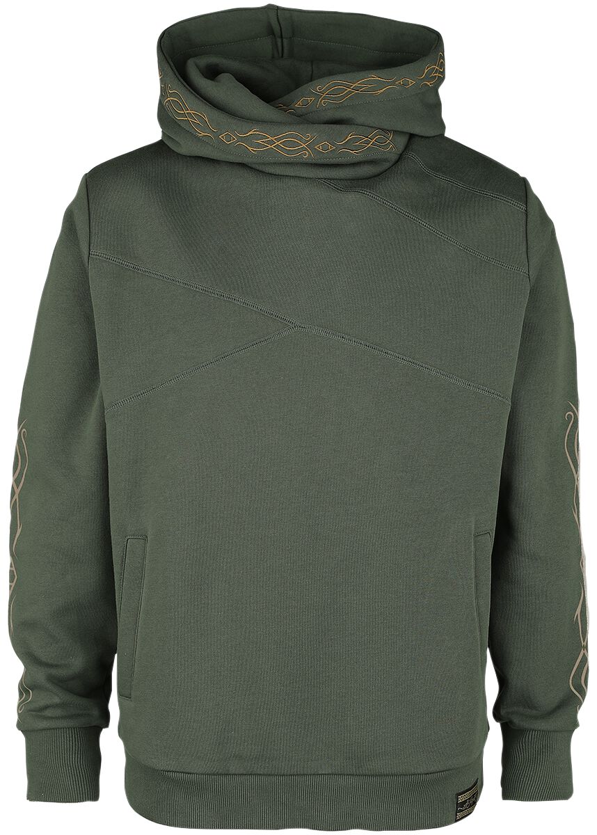 4068143014519 - Dunedain Kapuzenpullover dunkelgrün in 3XL