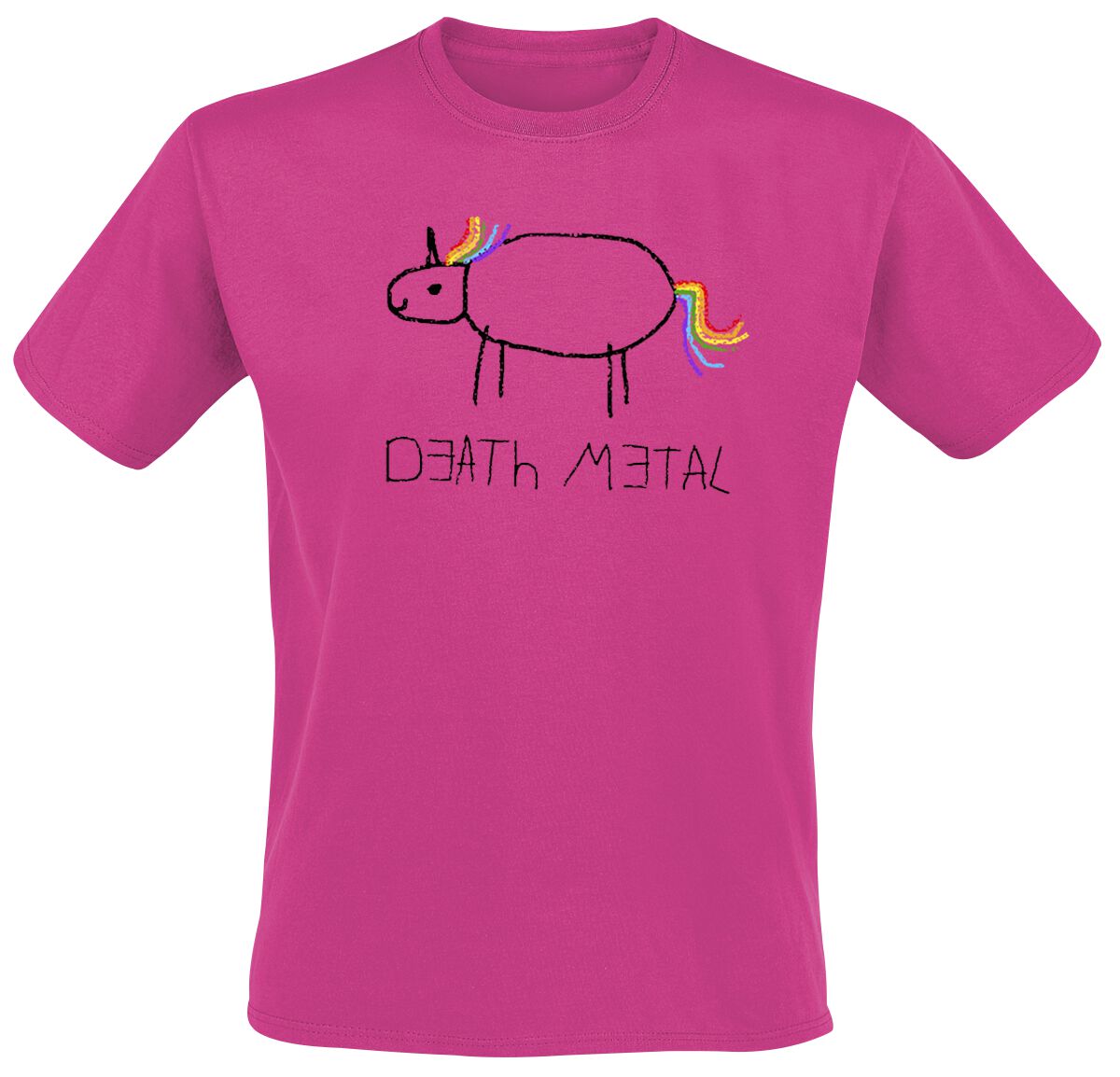 4068143015691 -  T-Shirt fuchsia in 3XL