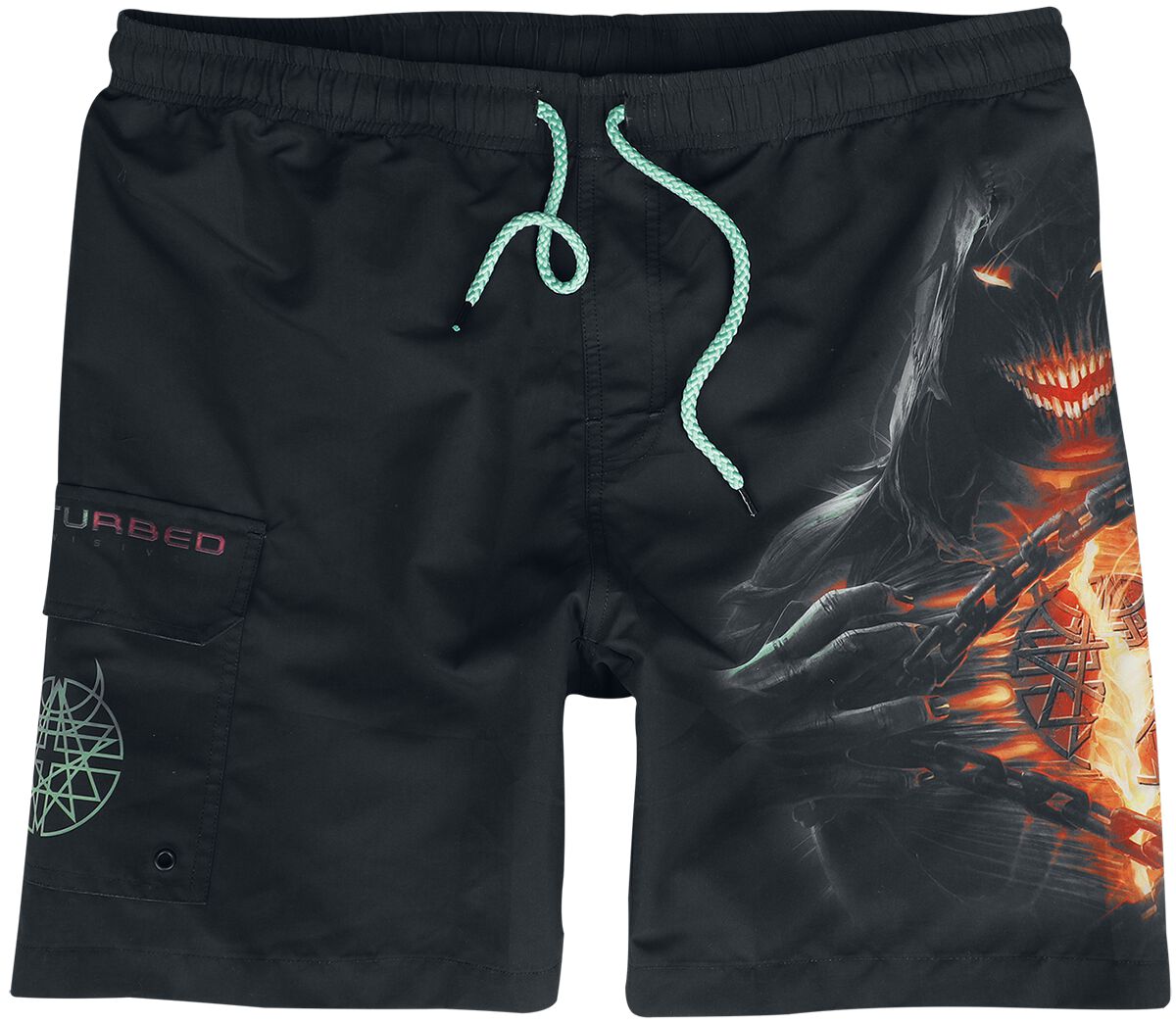 4068143022767 - EMP Signature Collection Badeshort schwarz in XXL