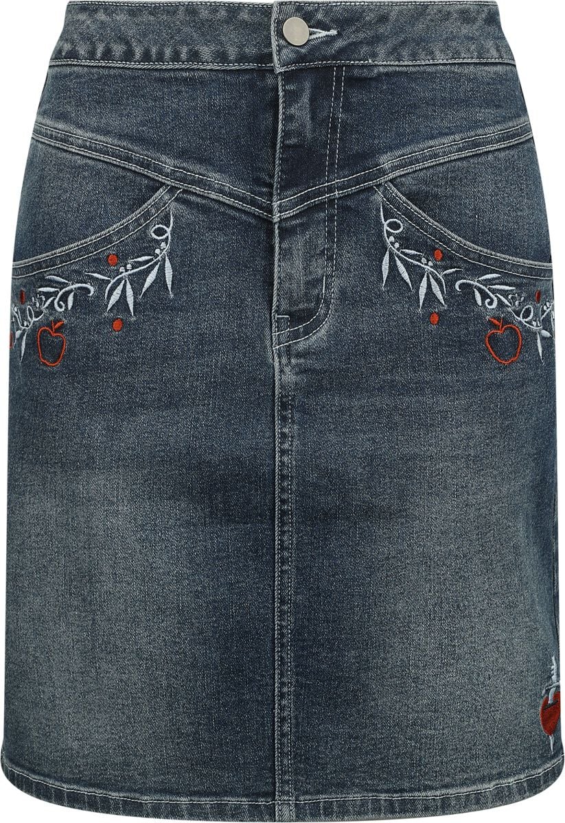 4068143024839 - Disney Princess - Picnic Collection - Snow White Kurzer Rock dark washed denim in S