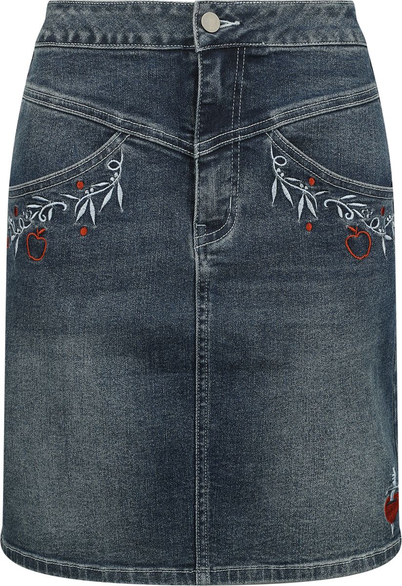 4068143024853 - Disney Princess - Picnic Collection - Snow White Kurzer Rock dark washed denim in L 4068143024853 - Disney Princess - Picnic Collection - Snow White Kurzer Rock dark washed denim in L
