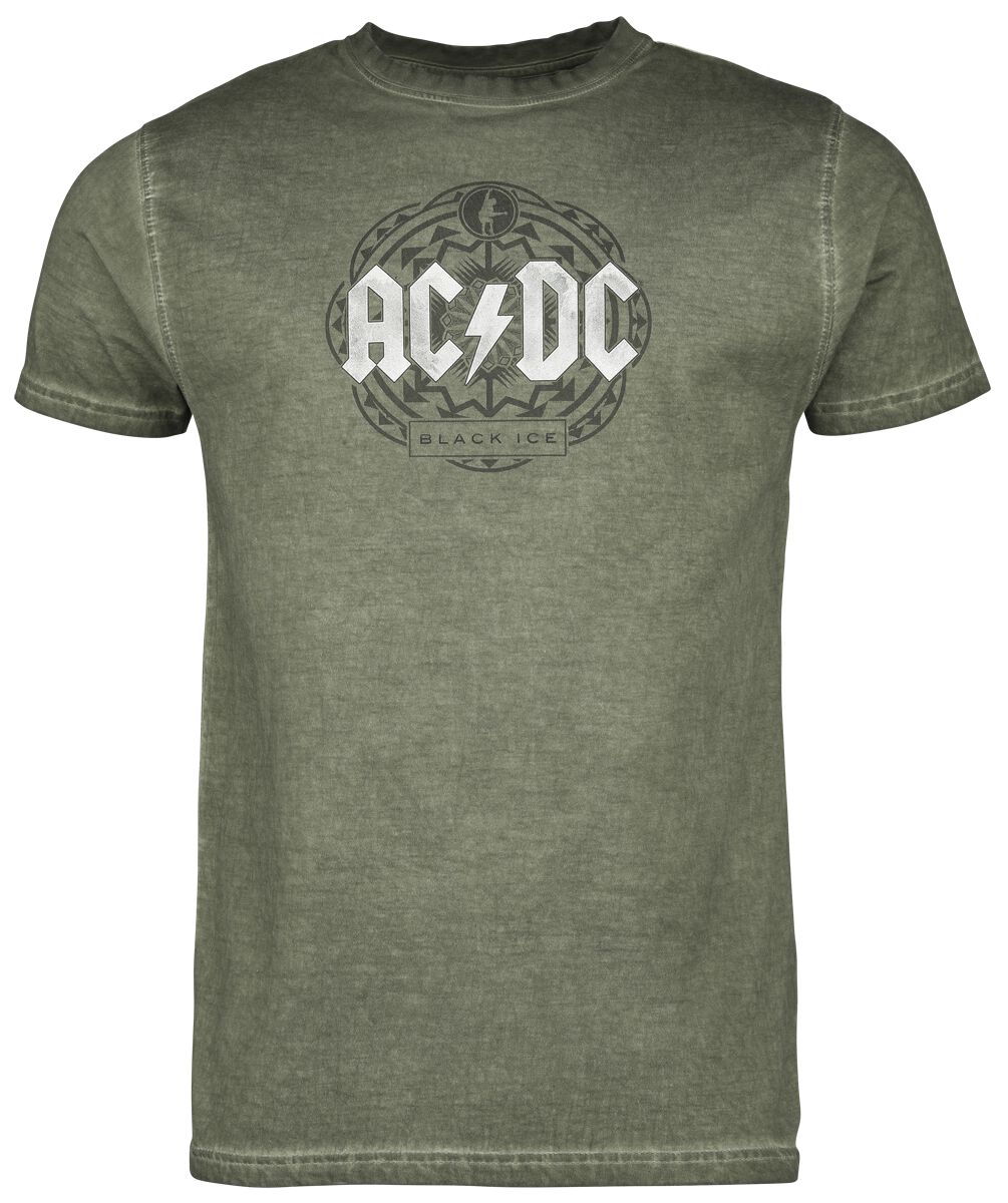 4068143025195 - AC DC Black Ice T-Shirt grün in S