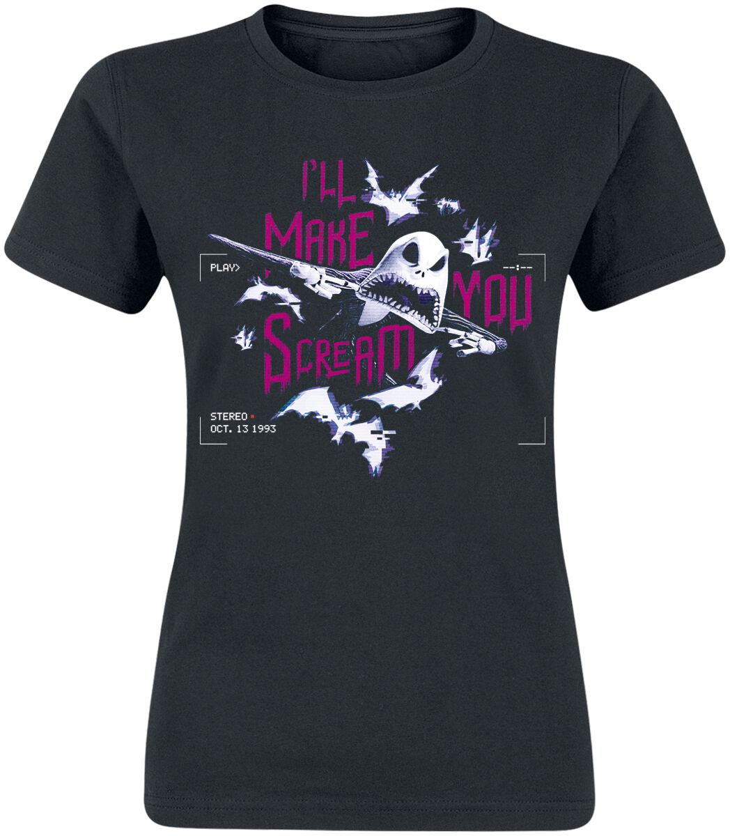 4068143027014 - Make You Scream T-Shirt schwarz in S