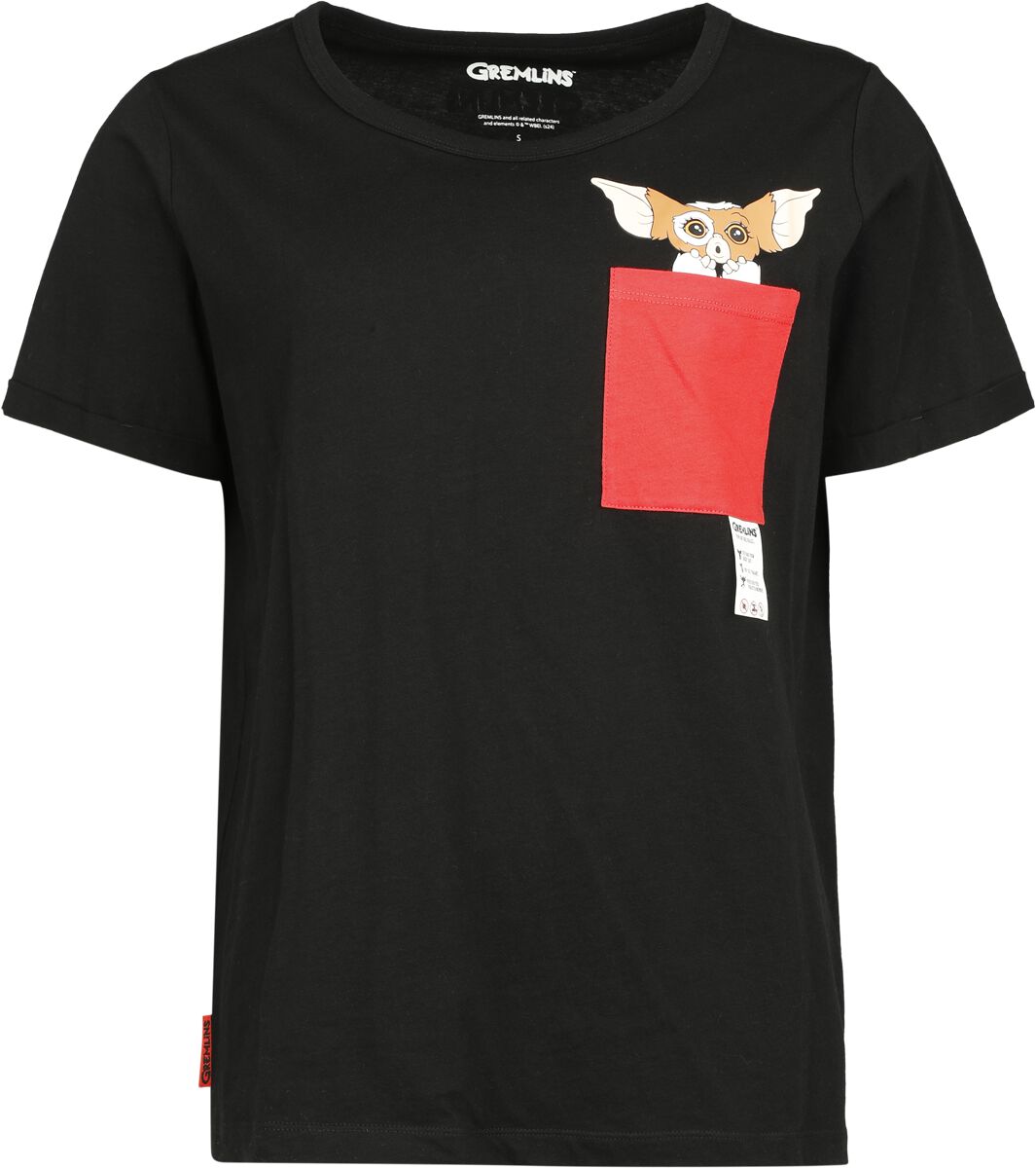 4068143032421 - Gizmo T-Shirt schwarz in S