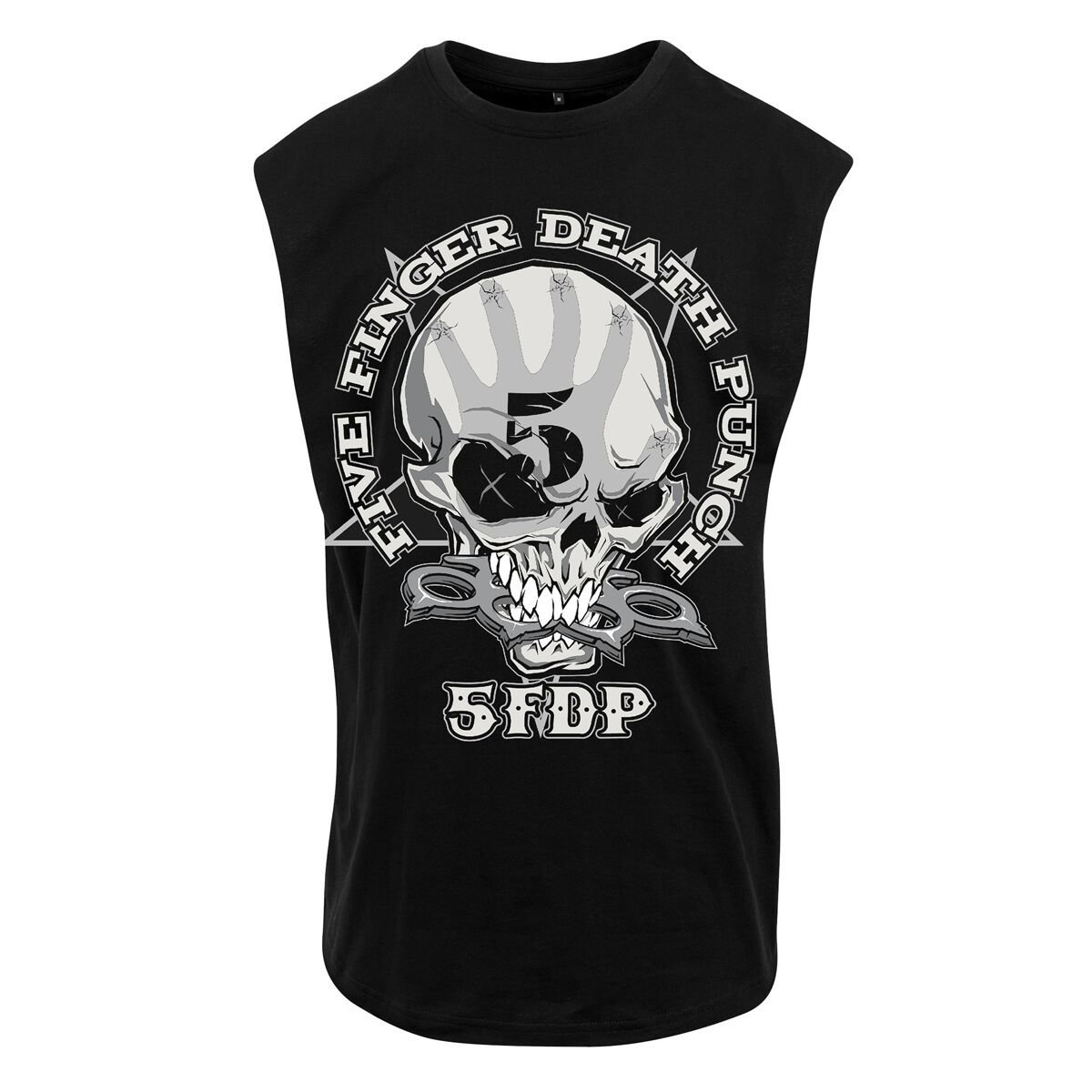 4068143033220 - One Two Fuck You Tank-Top schwarz in S