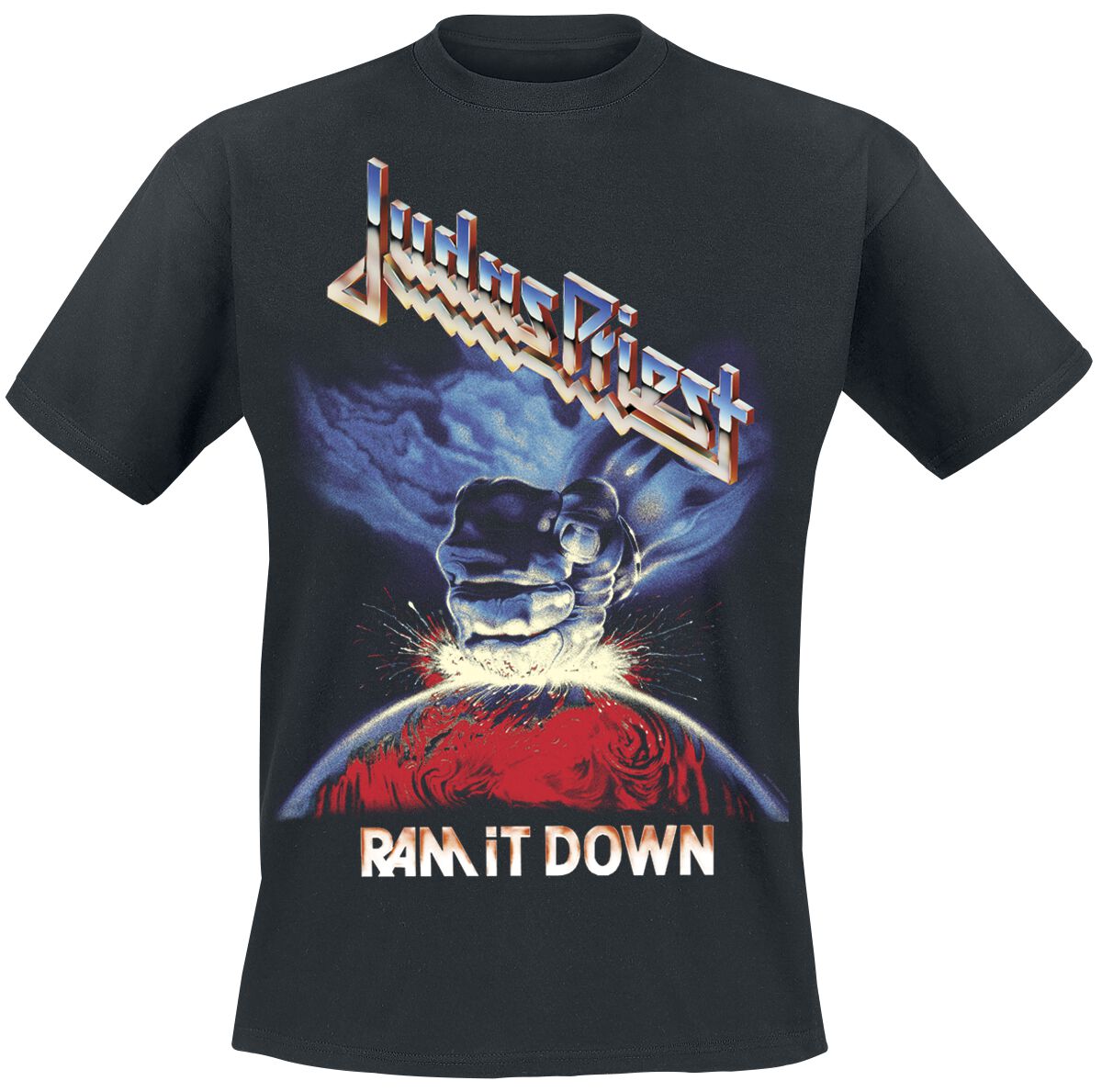 4068143034289 - Jumbo Logo Album T-Shirt schwarz in 4XL 4068143034289 - Jumbo Logo Album T-Shirt schwarz in 4XL