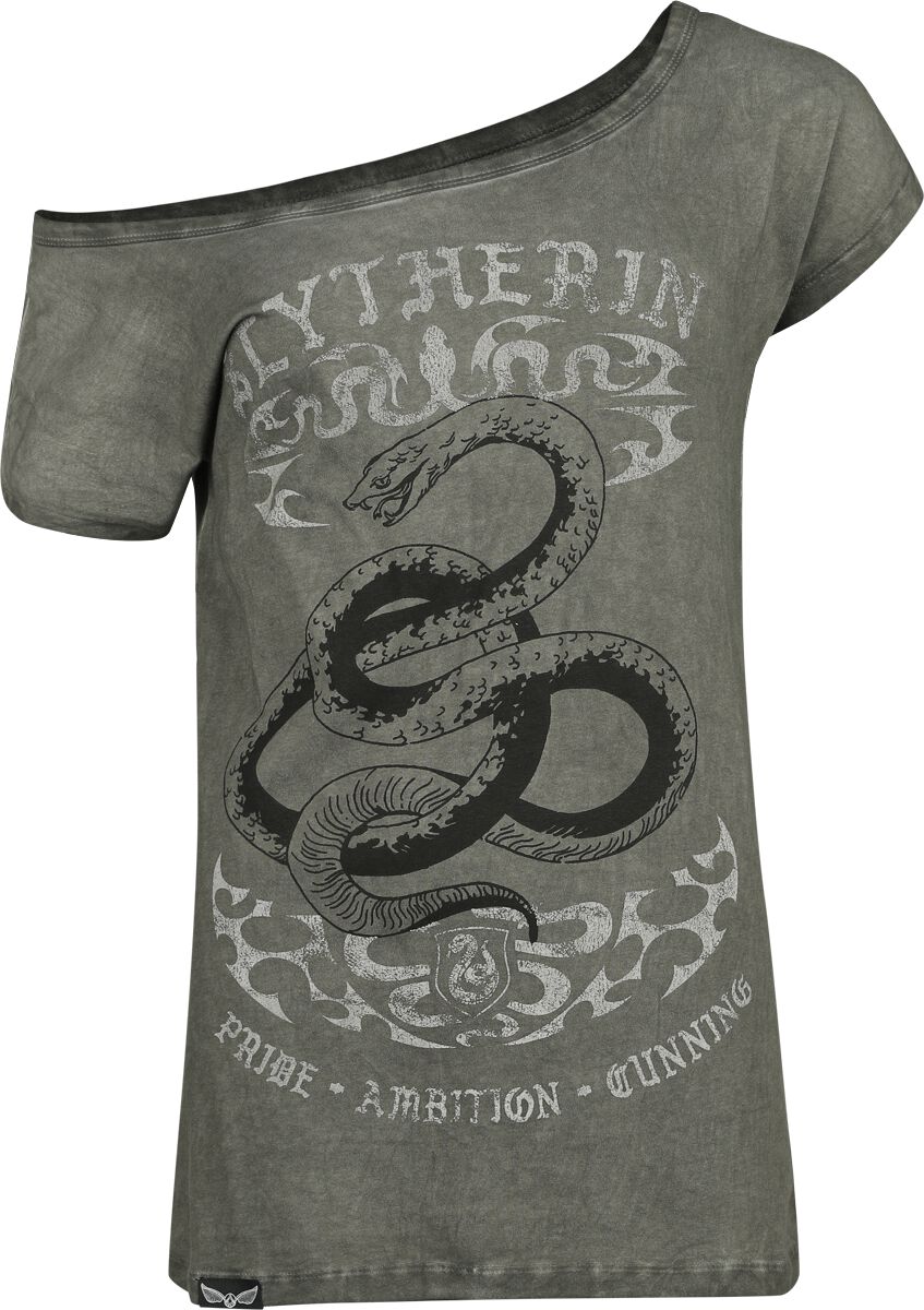 4068143034319 - Slytherin T-Shirt grau in L