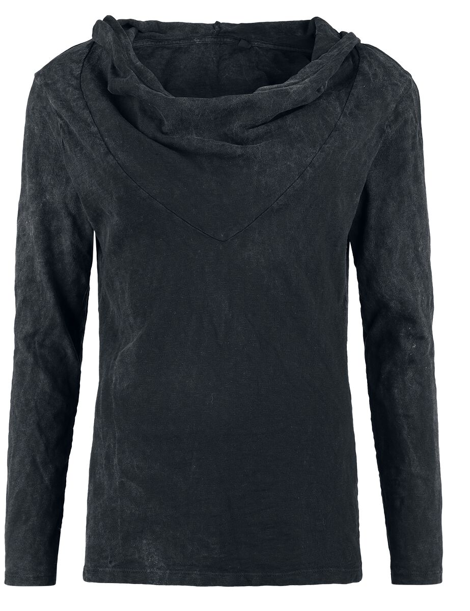 4068143035538 - Hooded Top Deva Kapuzenpullover grau in L