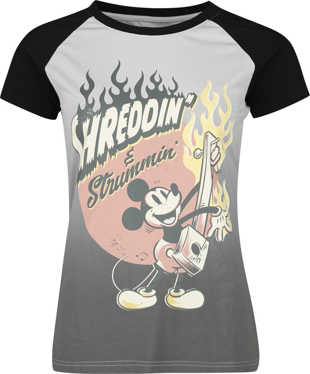 4068143037211 - Shreddin & Strummin T-Shirt schwarz grau in S