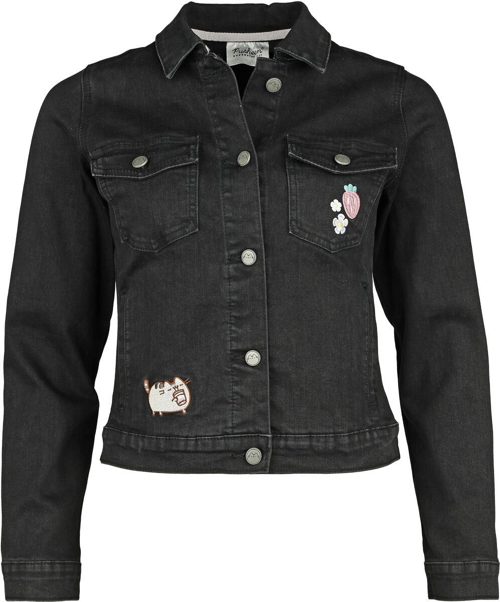 4068143037273 - Strawberry Jeansjacke schwarz in M