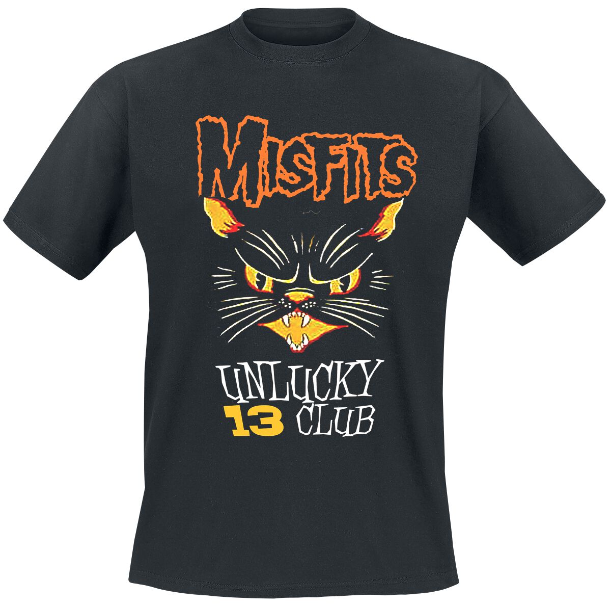 4068143043281 - Unlucky Club T-Shirt schwarz in S