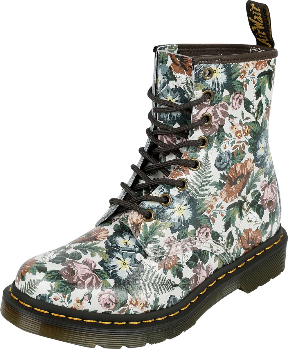 4068143044158 - 1460 - English Garden Print Backhand Bikerboot multicolor in EU38