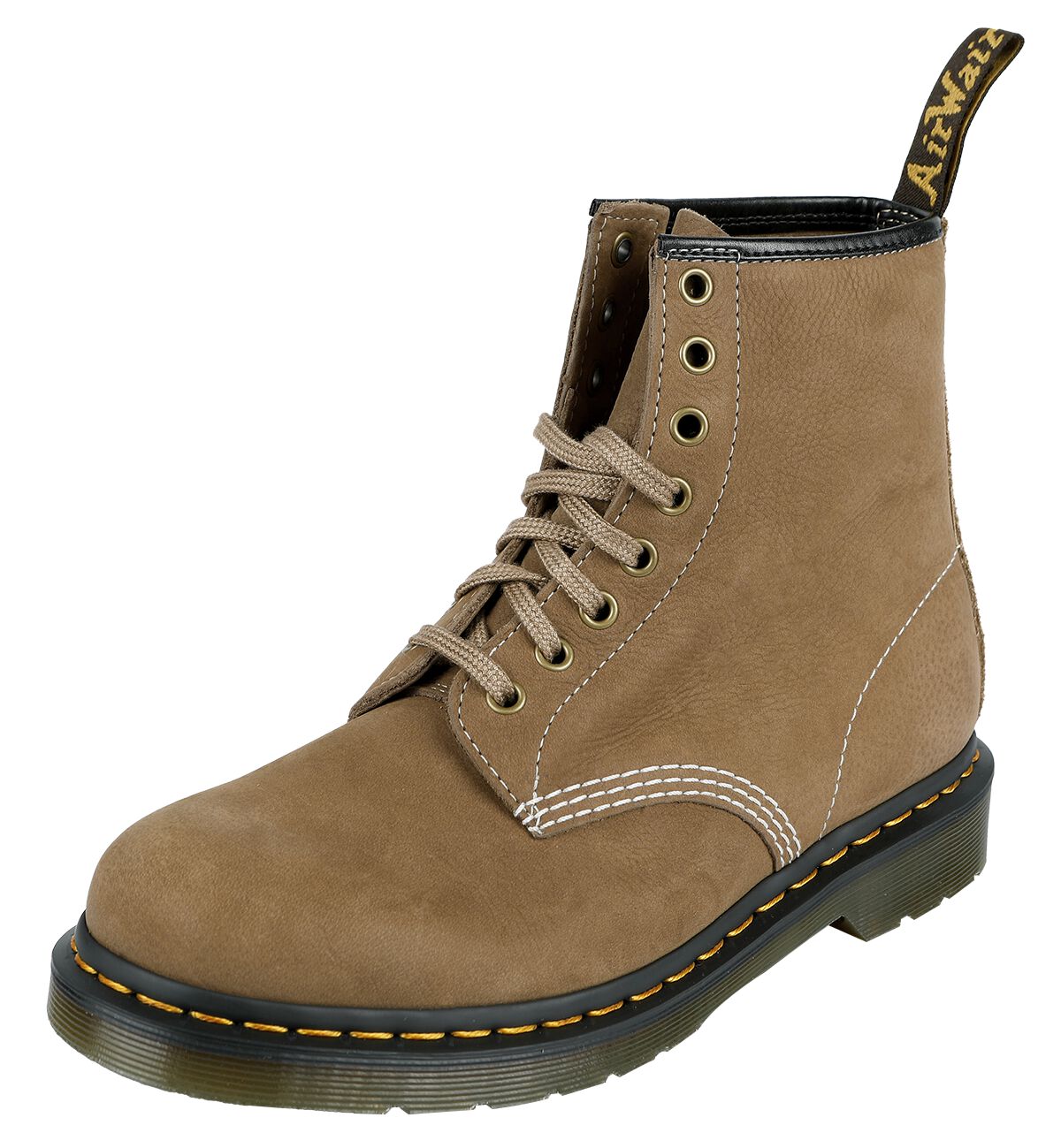 4068143044233 - 1460 - Savannah Tan Tumbled Bikerboot beige in EU40