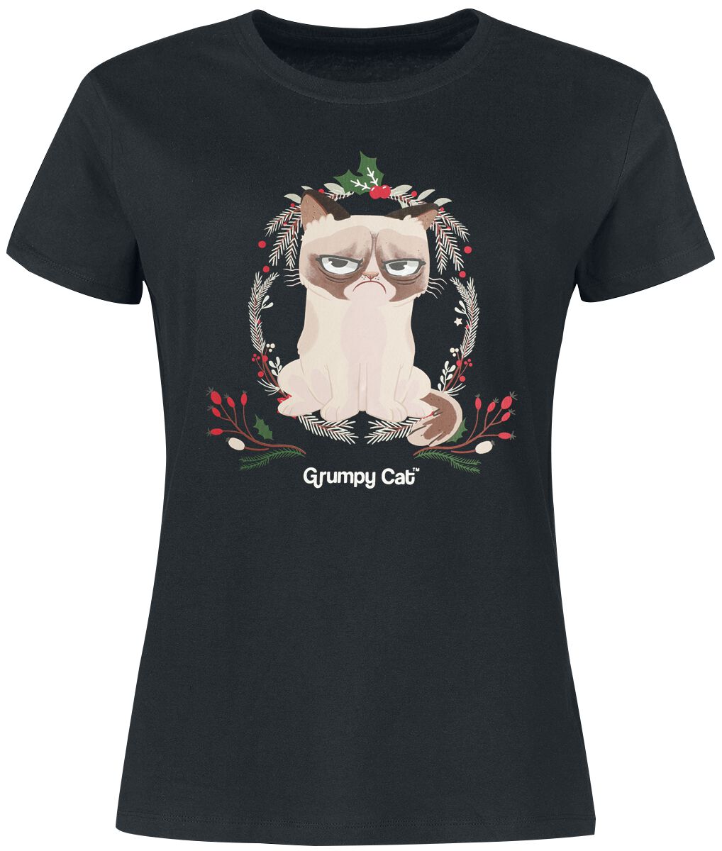 4068143045223 - Grumpy Christmas T-Shirt schwarz in M