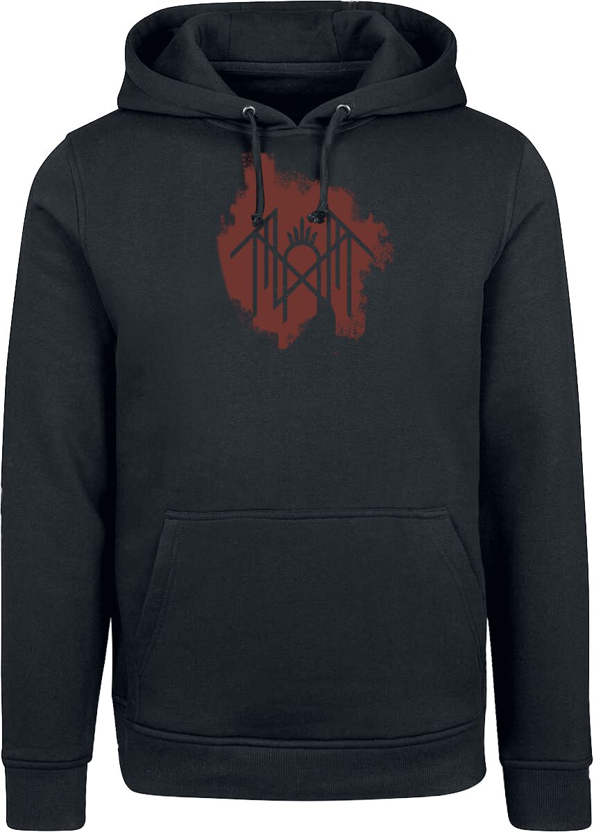 4068143046954 - Summoning Kapuzenpullover schwarz in XXL