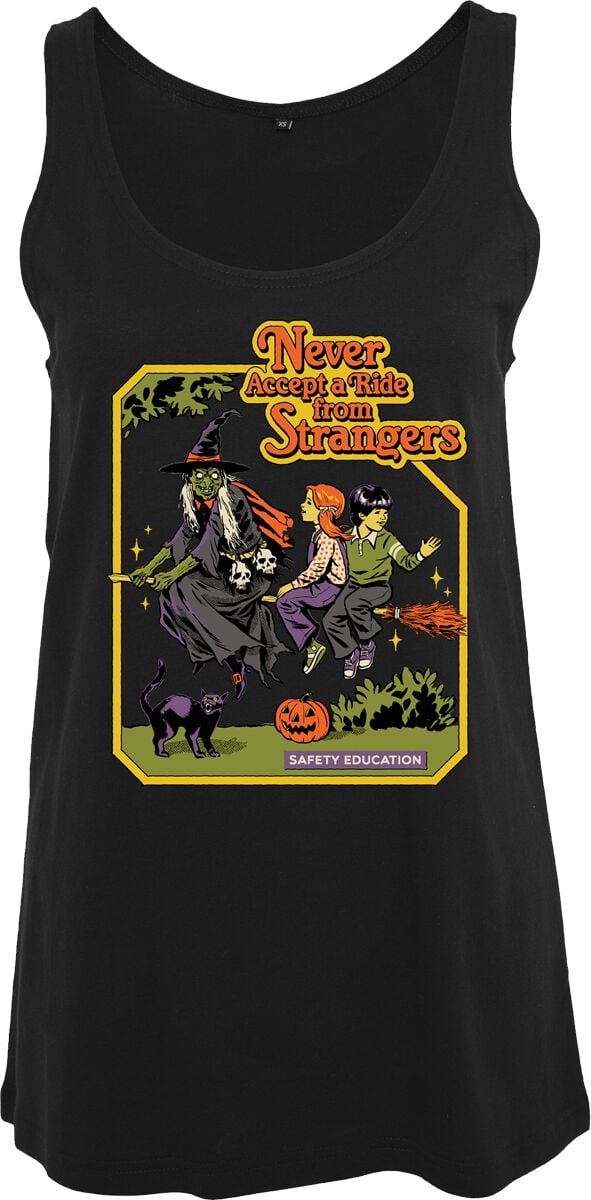 4068143048316 - Never Accept a Ride from Strangers Top schwarz in XL