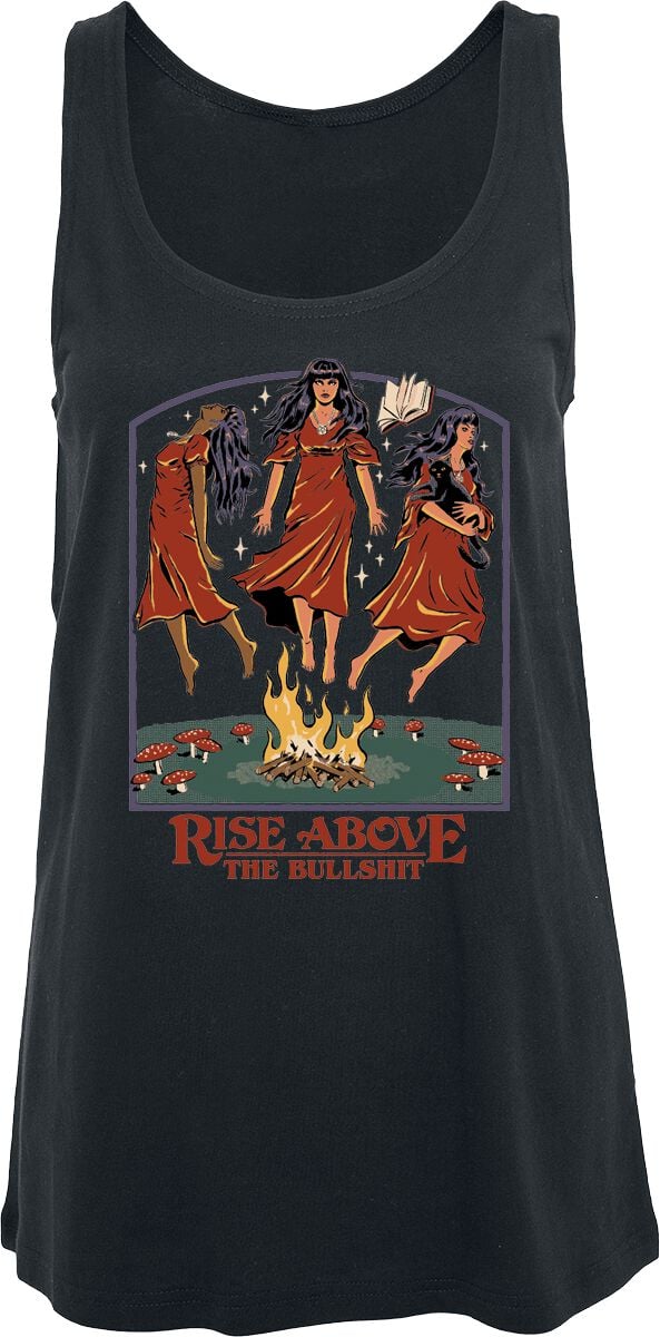 4068143050272 - Rise Above the Bullshit Top schwarz in S