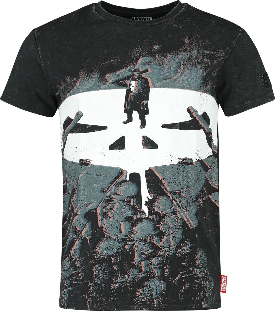 4068143054805 - Skull T-Shirt schwarz in S