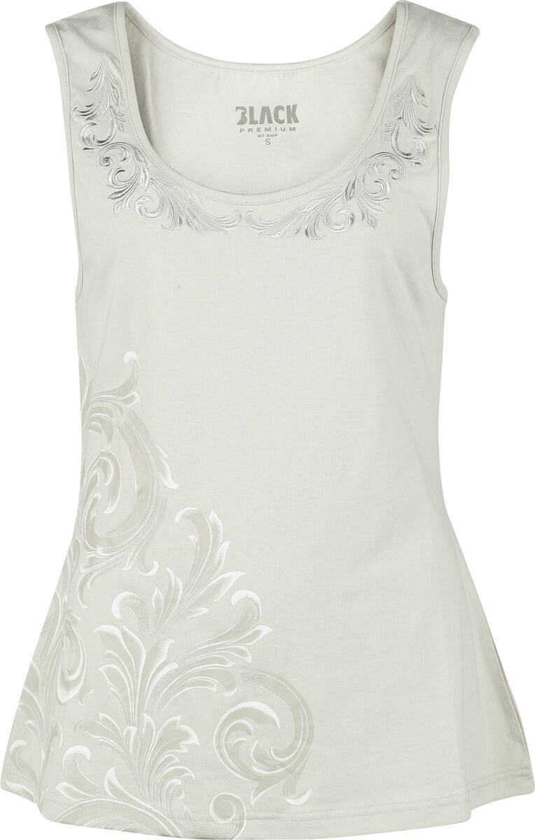 4068143056762 - Tank Top With Ornaments Top beige in S 4068143056762 - Tank Top With Ornaments Top beige in S