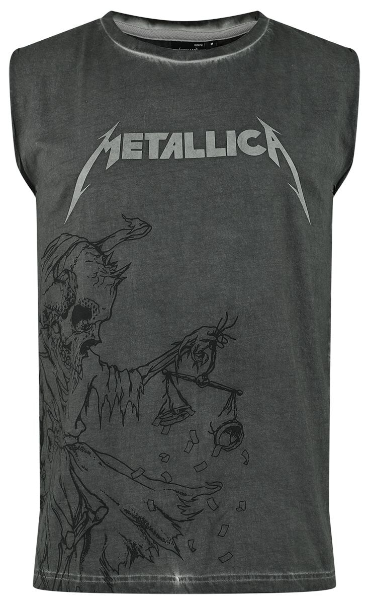 4068143056861 - Metallica EMP Signature Collection Tank-Top grau in XL