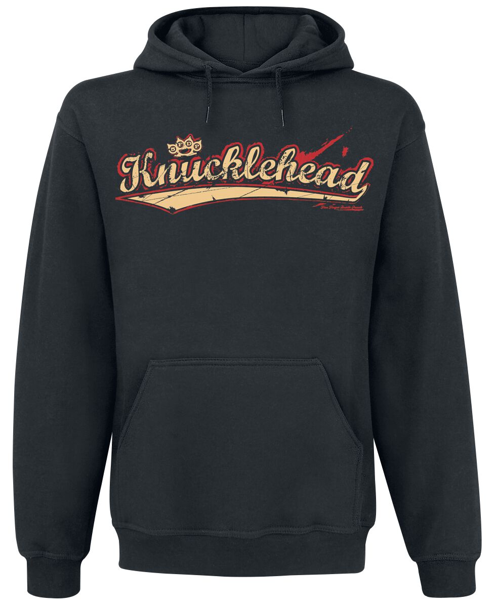 4068143061605 - Knucklehead Kapuzenpullover schwarz in M