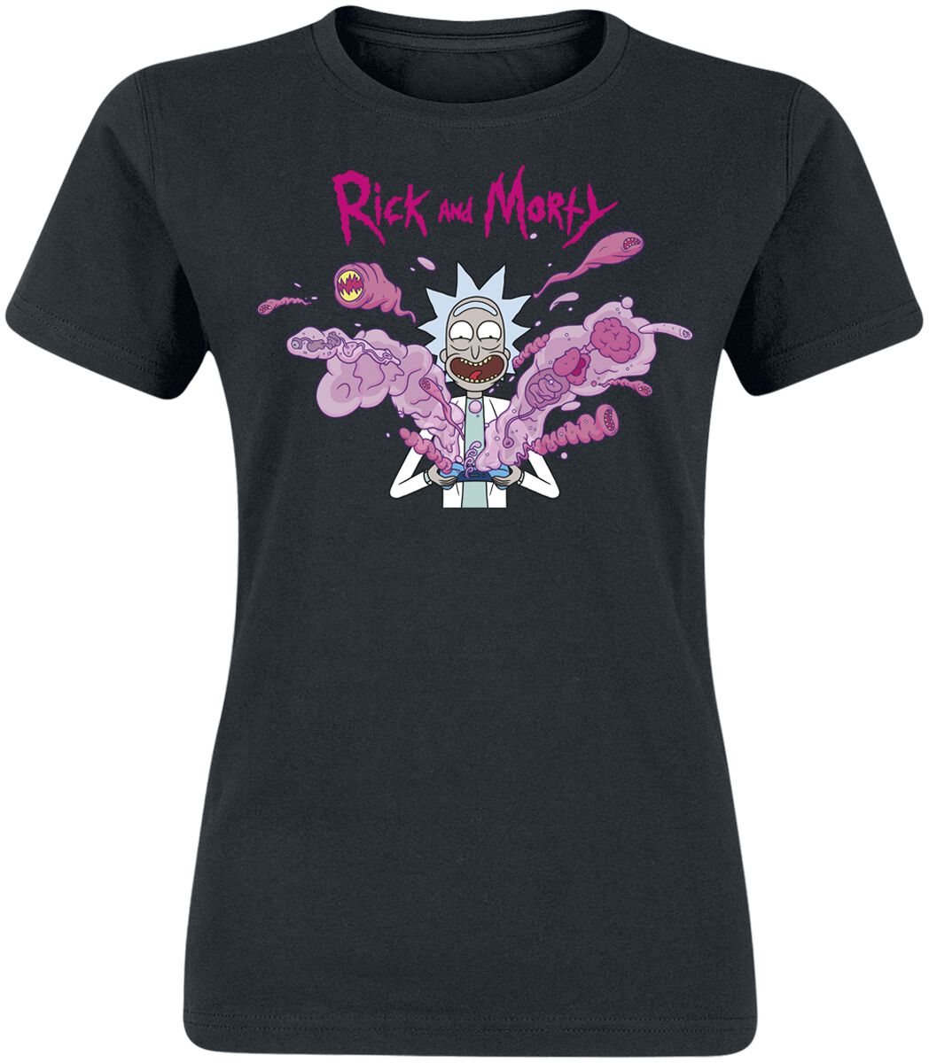 4068143063791 - Rick - Explosion T-Shirt schwarz in M 4068143063791 - Rick - Explosion T-Shirt schwarz in M
