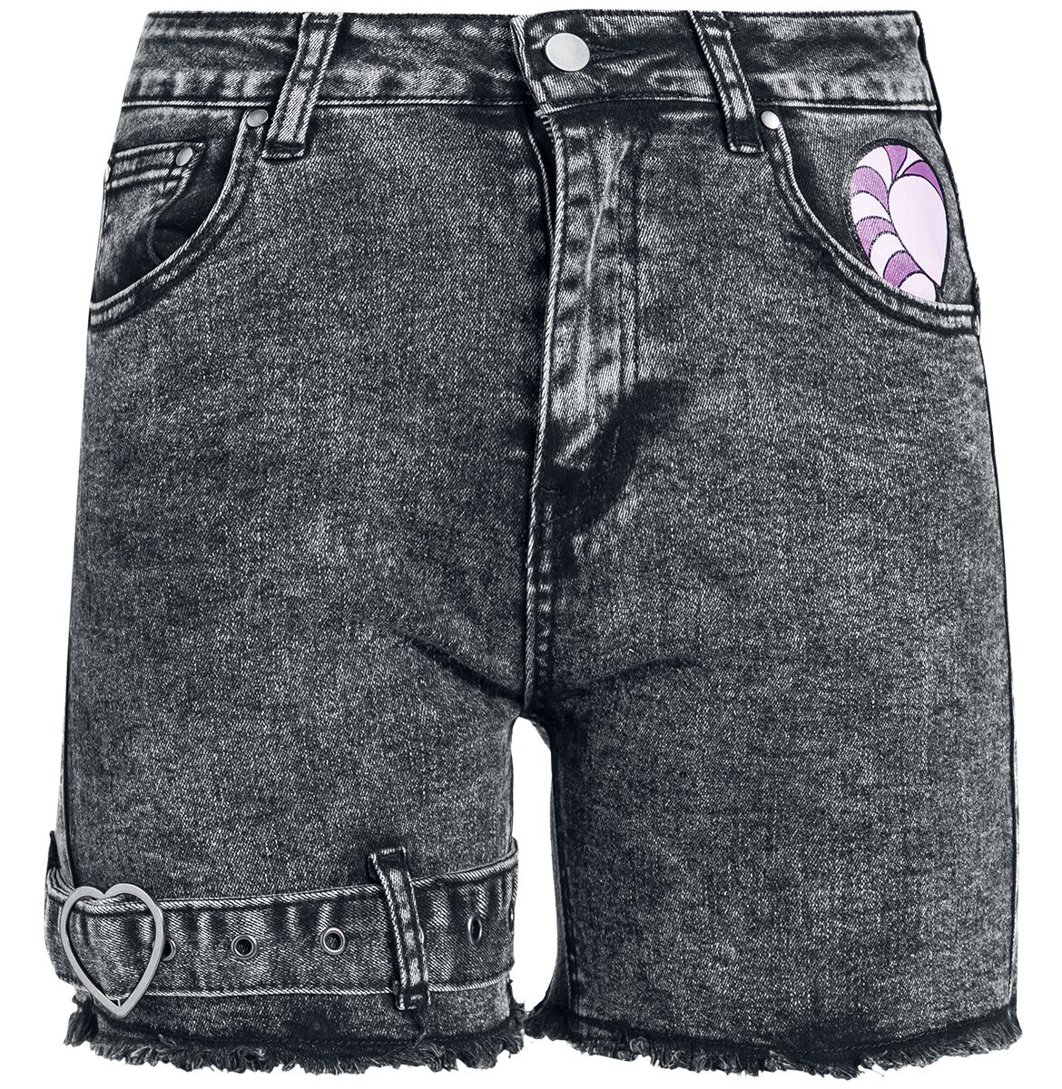 4068143072991 - Cheshire Cat Short black denim in 27